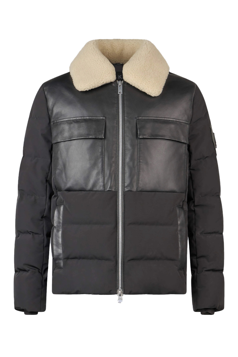 Moose Knuckles Jas Sabino Puffer Zwart