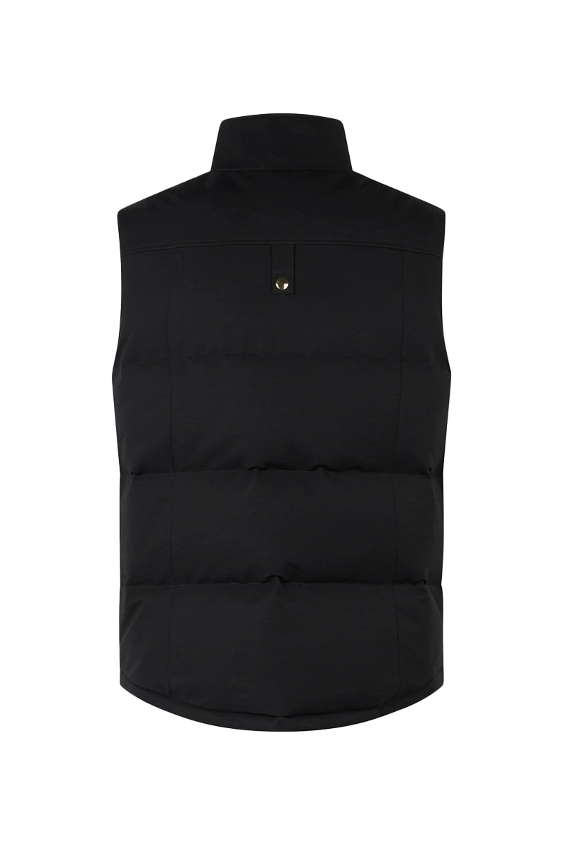 Moose Knuckles Bodywarmer Westmount Vest Gold Zwart