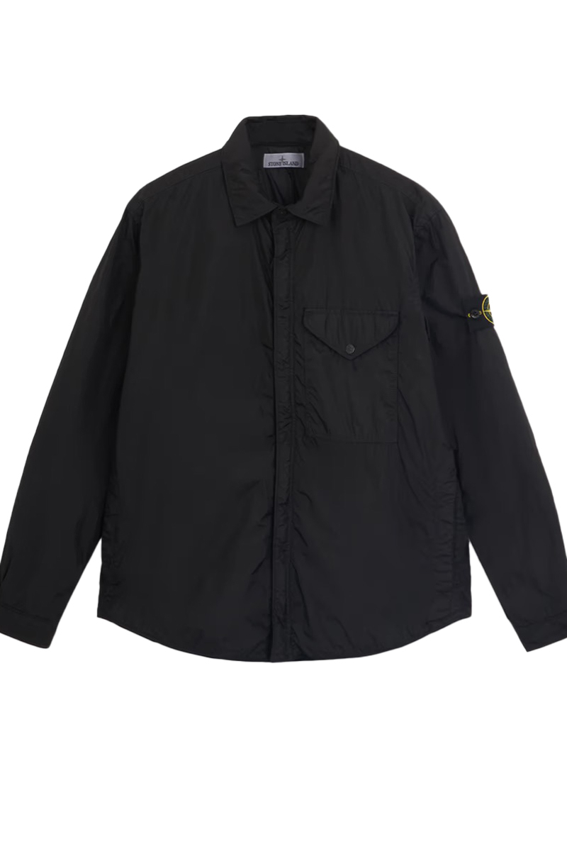 Stone Island Jas 8115q0123 Zwart