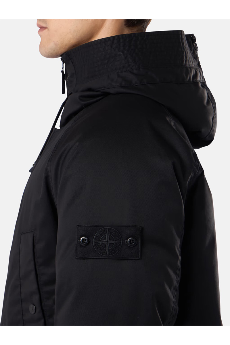 Stone Island Jas 8115710f2 Zwart