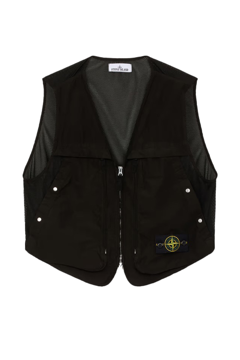 Stone Island Bodywarmer 8115g03m3 Zwart