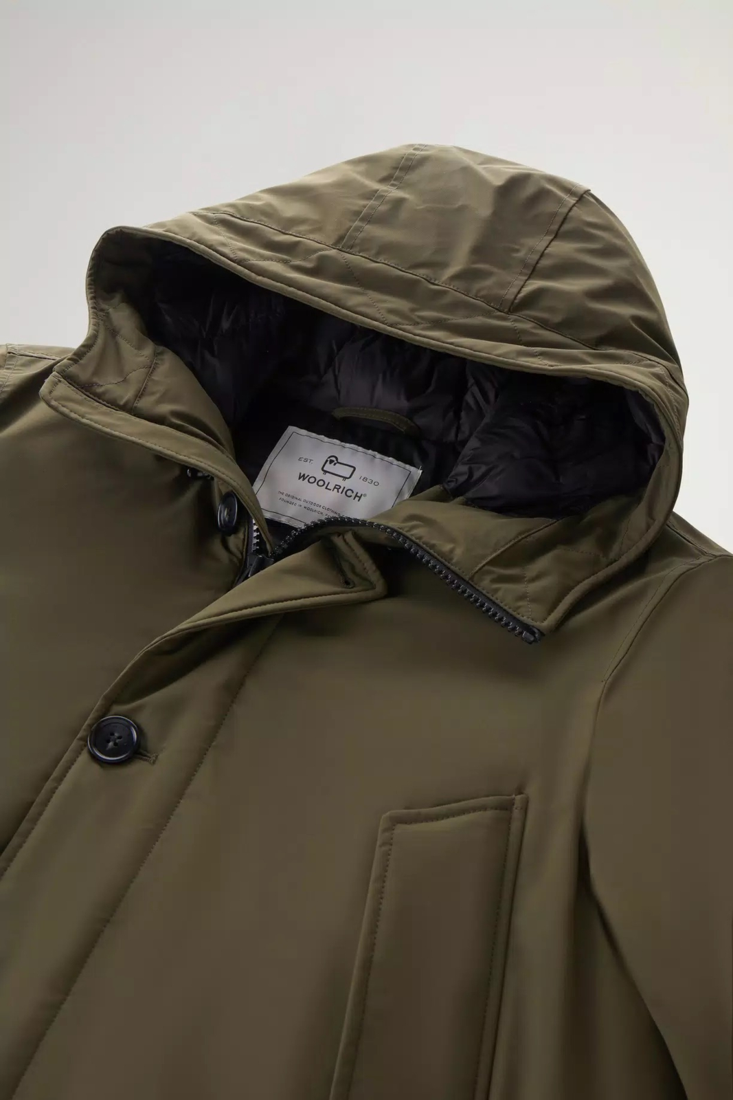 Woolrich Jas Arctic Strech Down Parka L-bruin