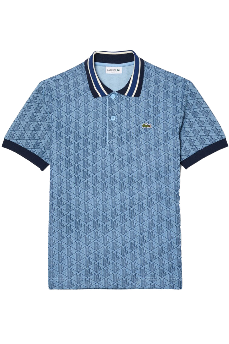 Lacoste Polo Dh1417 L-blauw