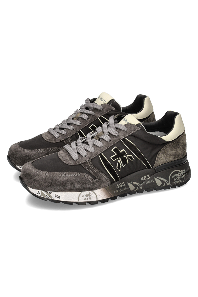 Premiata Schoenen Lander Bruin