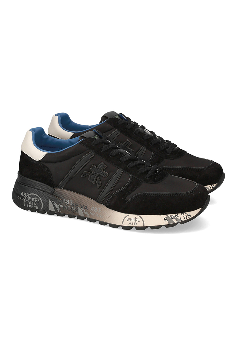 Premiata Schoenen Lander Zwart