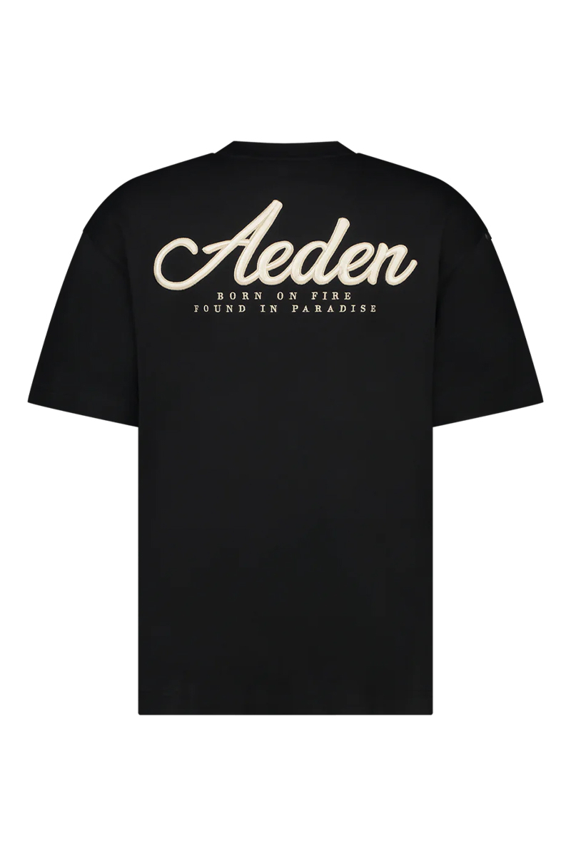 Aeden T-shirt Jaki Zwart