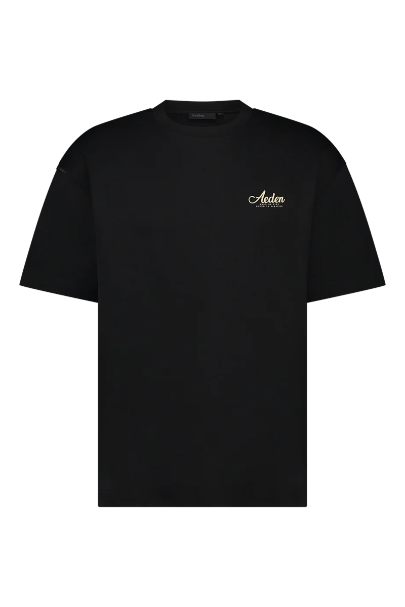 Aeden T-shirt Jaki Zwart