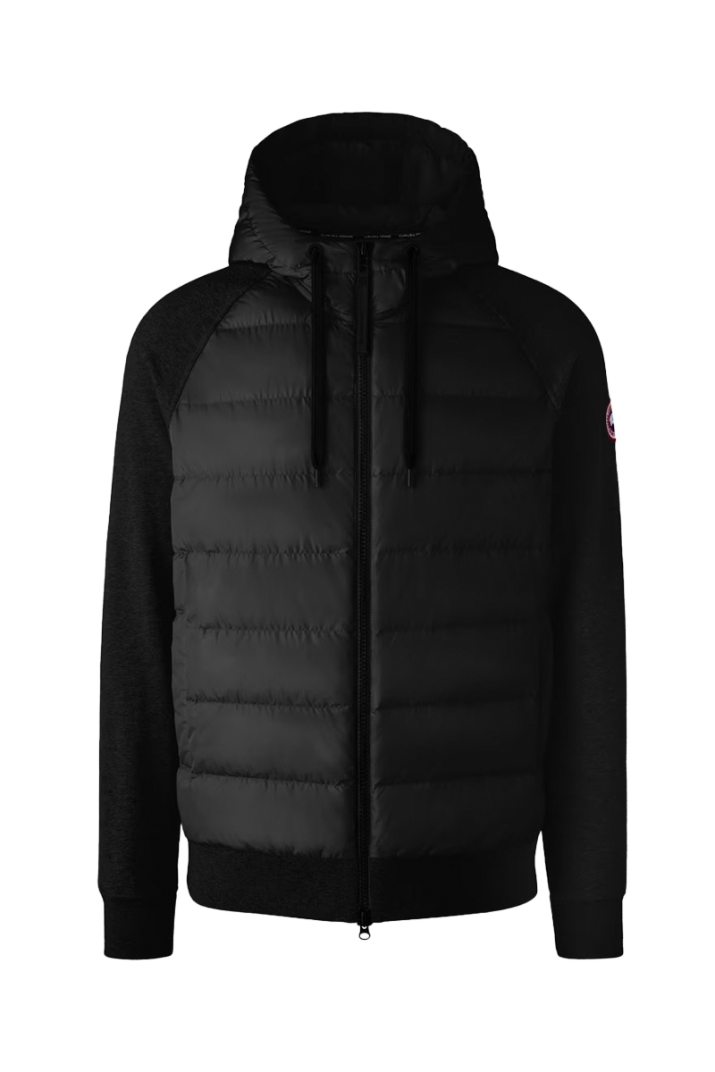 Canada Goose Jas Hybridge Huron Full Zip Hoody Zwart