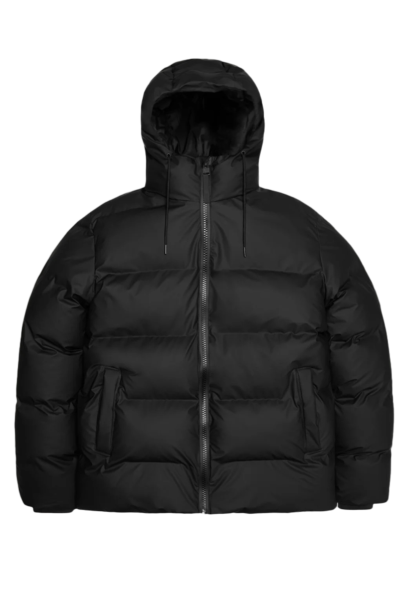 Rains Jas Alta Puffer Jacket Zwart