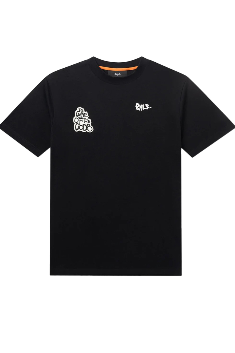 Balr. T-shirt Game Of The Gods T-shirt Zwart