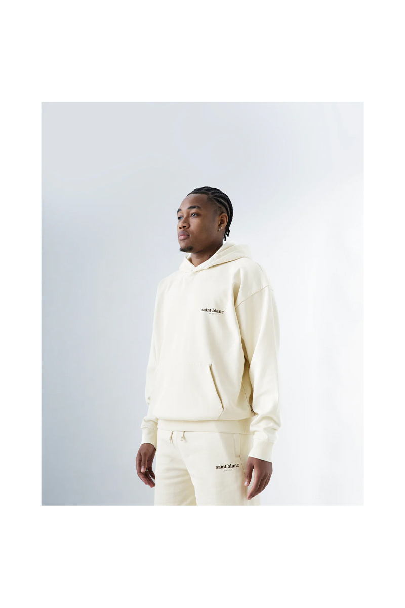 Saint Blanc Sweater Blanc Hoodie Off White