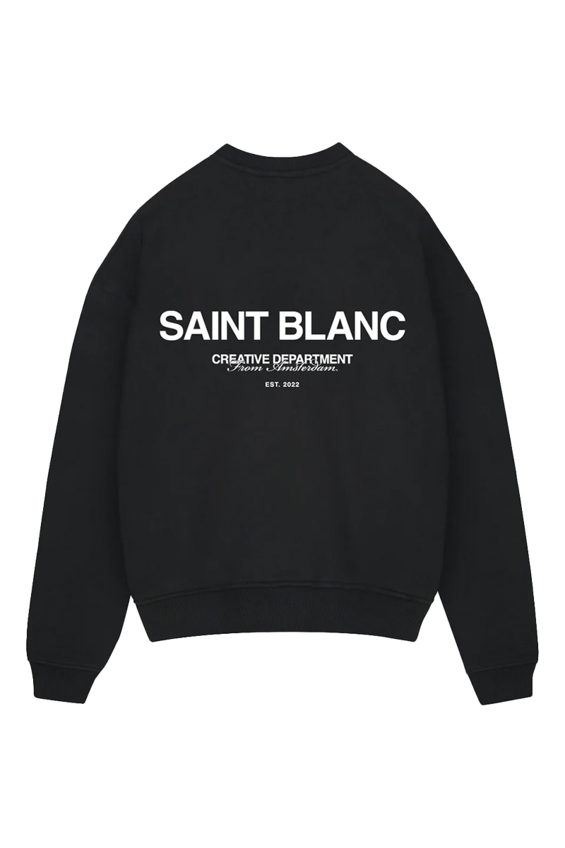 Saint Blanc Sweater No. 1 Sweater Zwart Ov