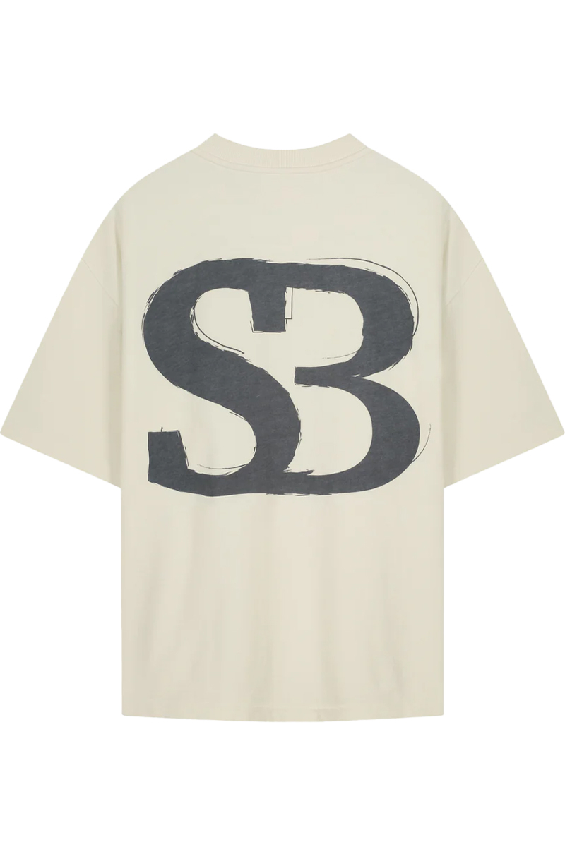 Saint Blanc T-shirt The Initial Tee Off White