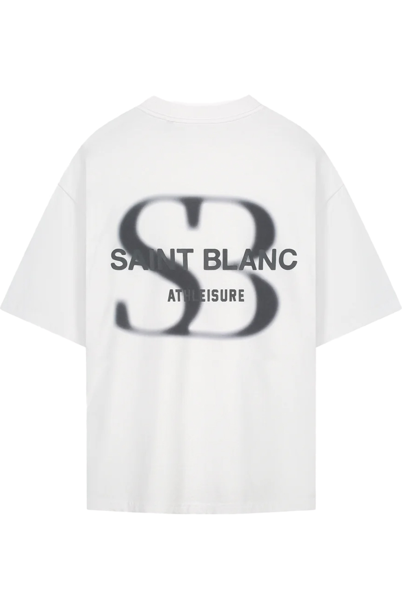 Saint Blanc T-shirt Blurr Tee Wit