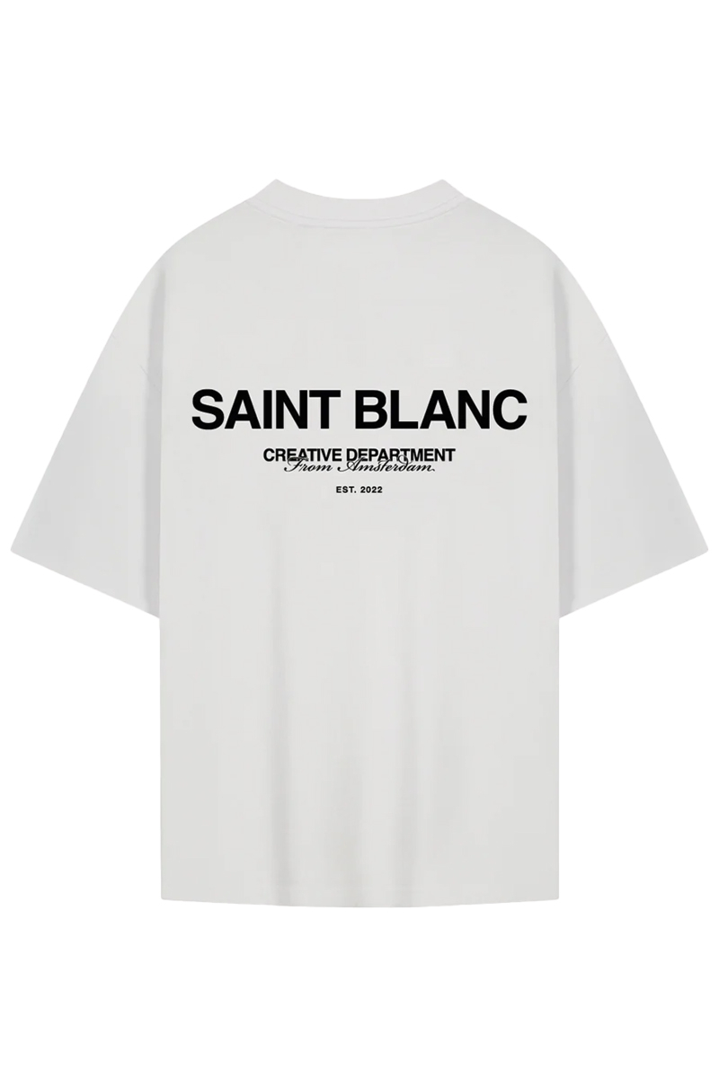 Saint Blanc T-shirt No. 1 Tee Wit