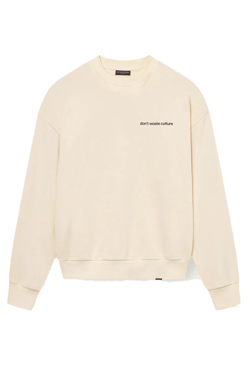 Don't Waste Culture Sweater Matt Beige