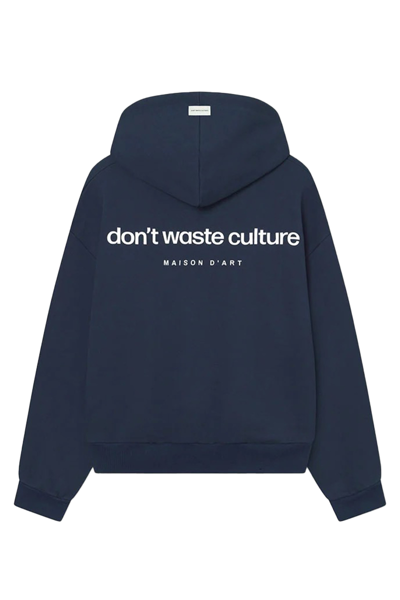 Don't Waste Culture Sweater Ray D-blauw