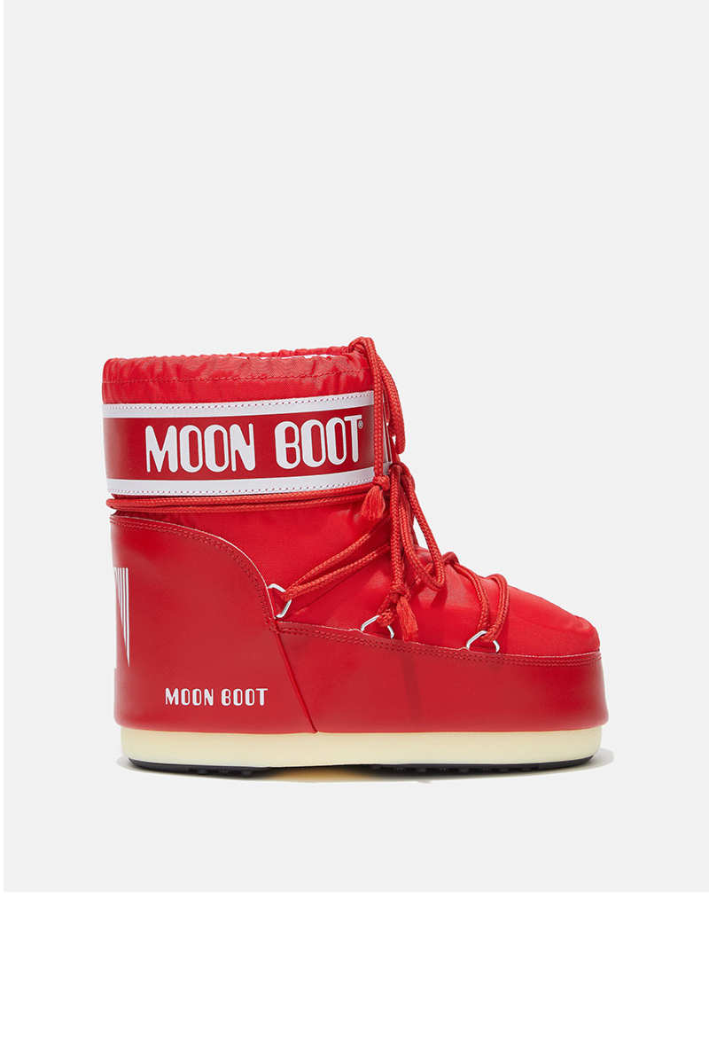 Moon Boot Schoenen Mb Icon Low Nylon Rood