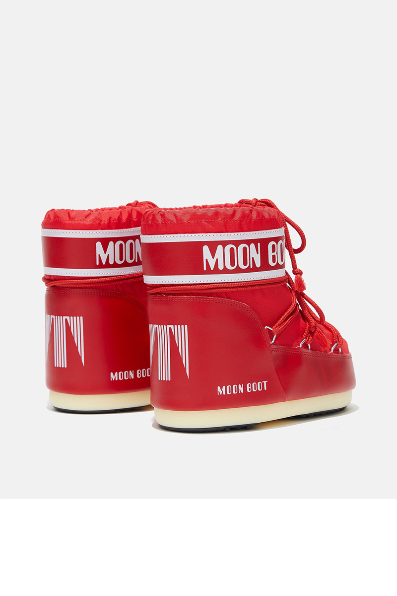 Moon Boot Schoenen Mb Icon Low Nylon Rood