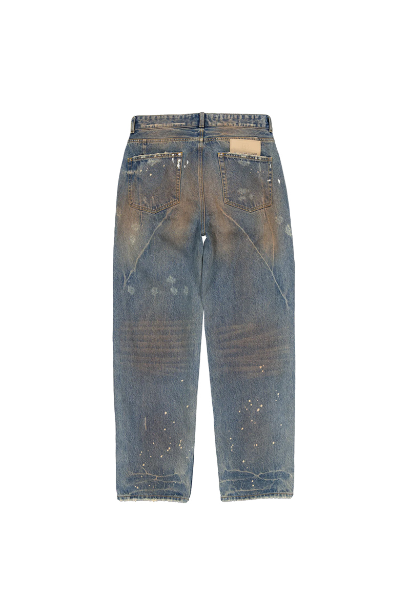 Fearless Blood Jeans Fb-straight  Dirty Washed