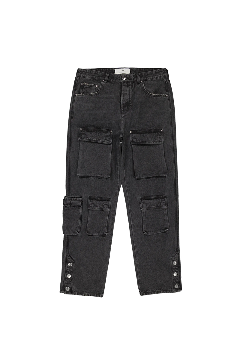 Fearless Blood Jeans Fb-relaxed Cargo Zwart