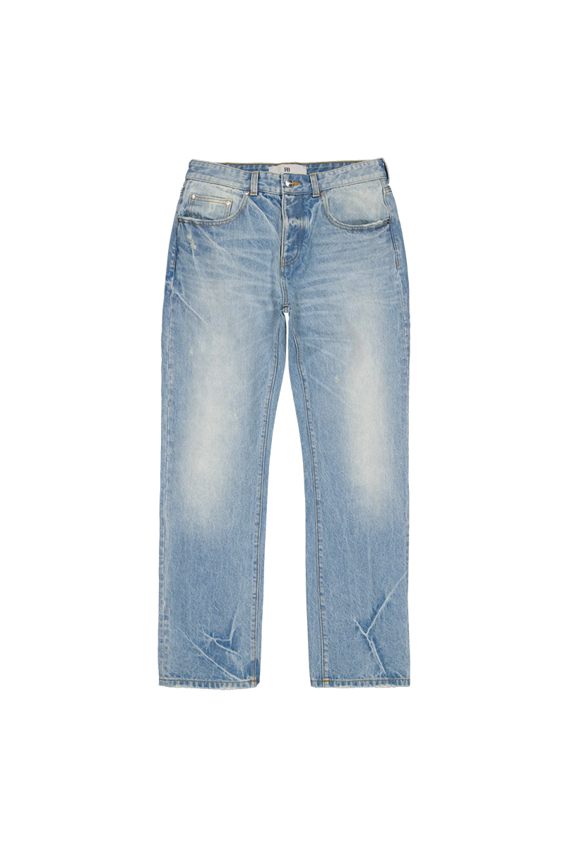 Fearless Blood Jeans Fb-straight  L-blauw