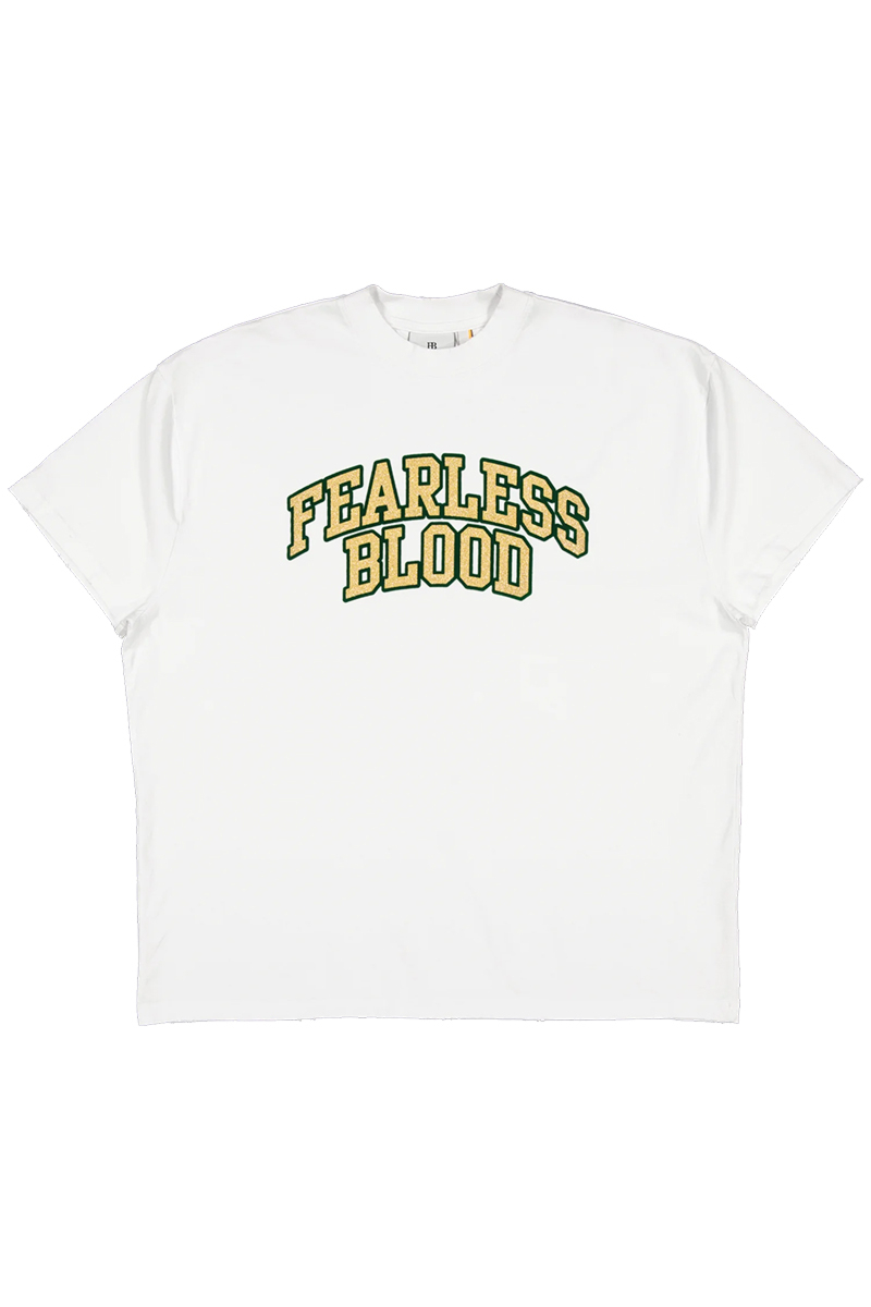 Fearless Blood T-shirt Fb-tee-12 Wit