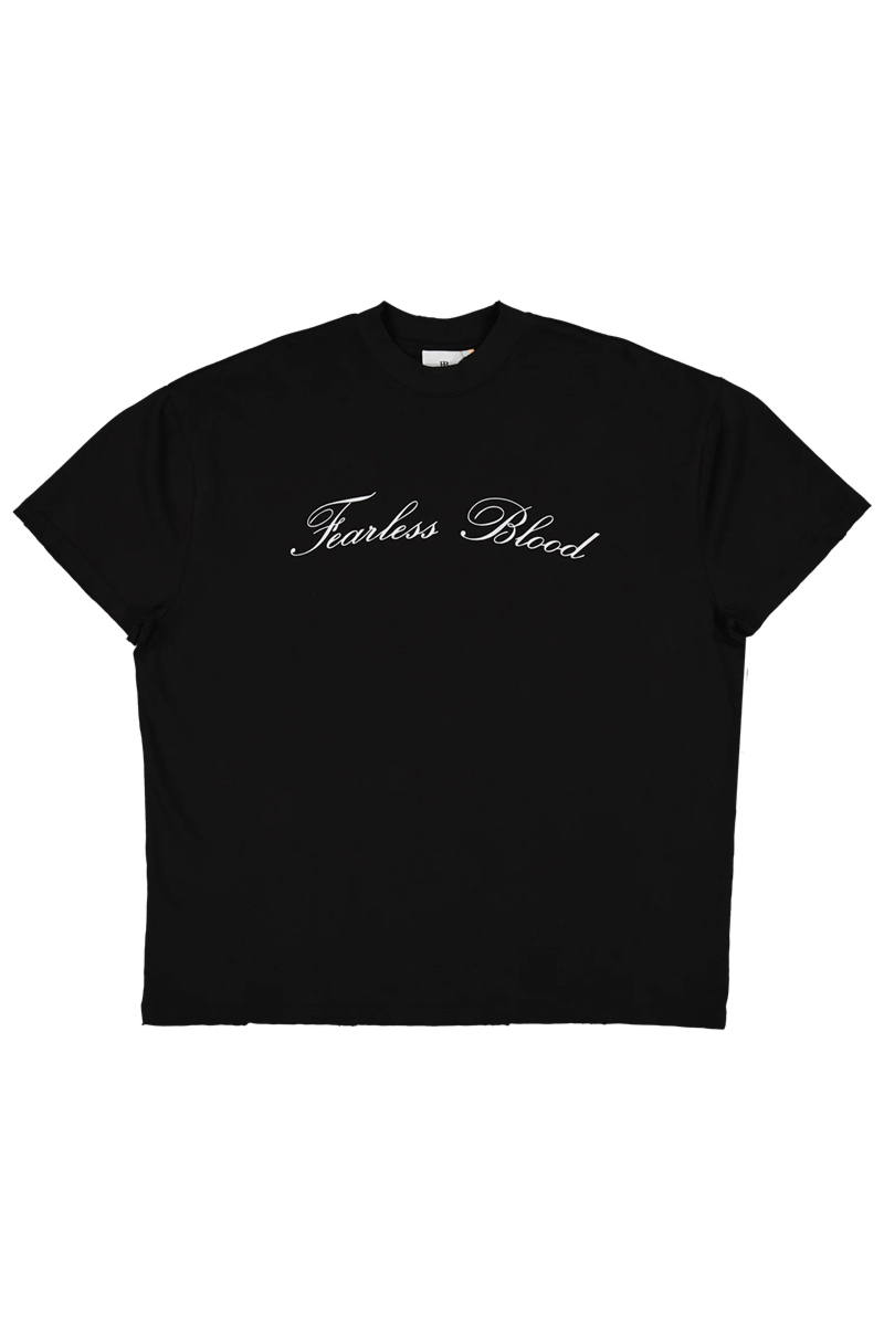 Fearless Blood T-shirt Fb-tee-07 Zwart