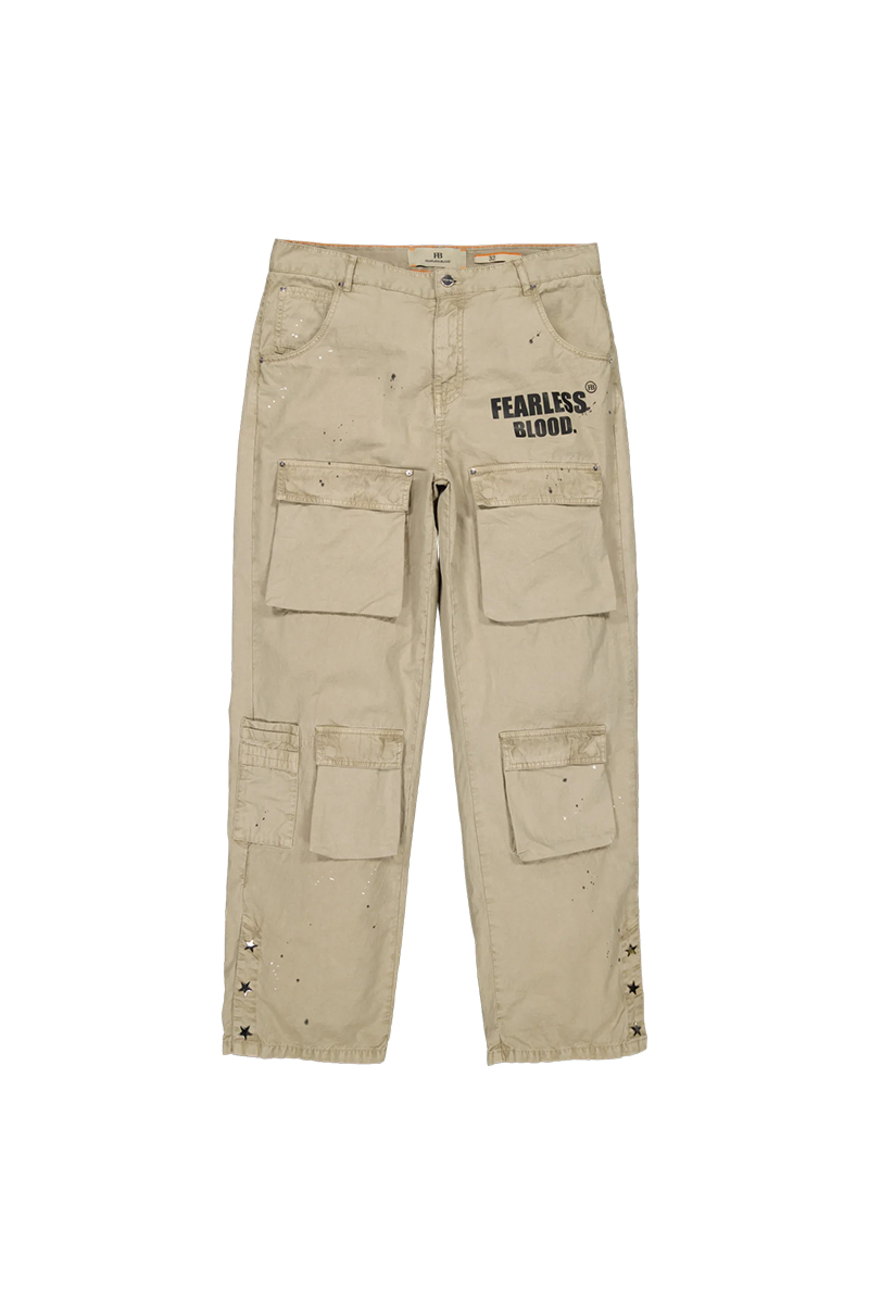 Fearless Blood Pantalon Fb-utility-pant Zand-khaky