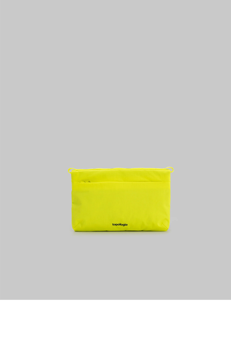 Topologie Tas Flat Sacoche Small Fluo Yellow