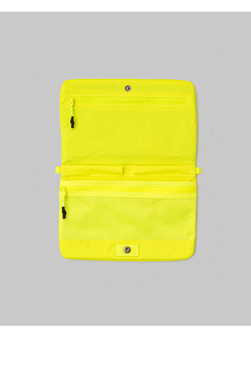 Topologie Tas Flat Sacoche Small Fluo Yellow