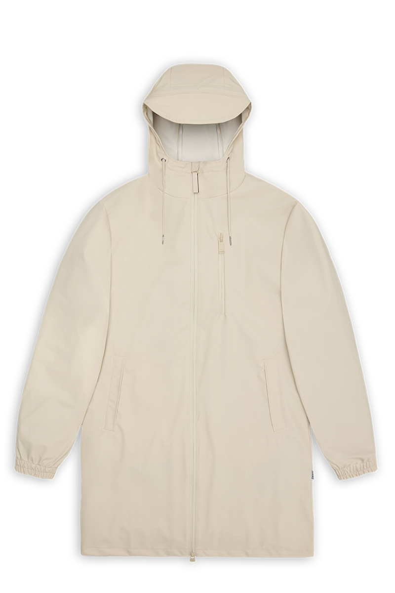 Rains Jas Long Storm Breaker Beige