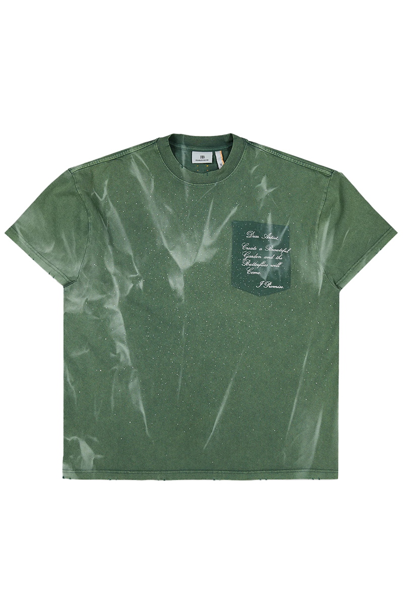 Fearless Blood T-shirt Fb-tee-11 Groen