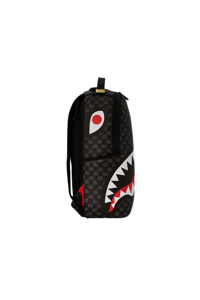 Sprayground Tas Drip Check Dlxsv Backpack Zwart