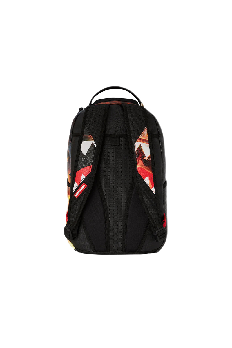 Sprayground Tas Shark Check Backpack Zwart