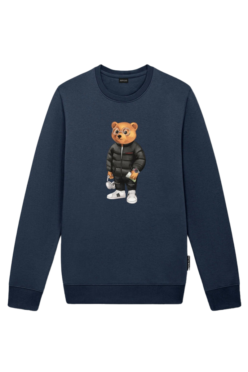 Baron Filou Sweater Pullover Filou Xciii Blauw