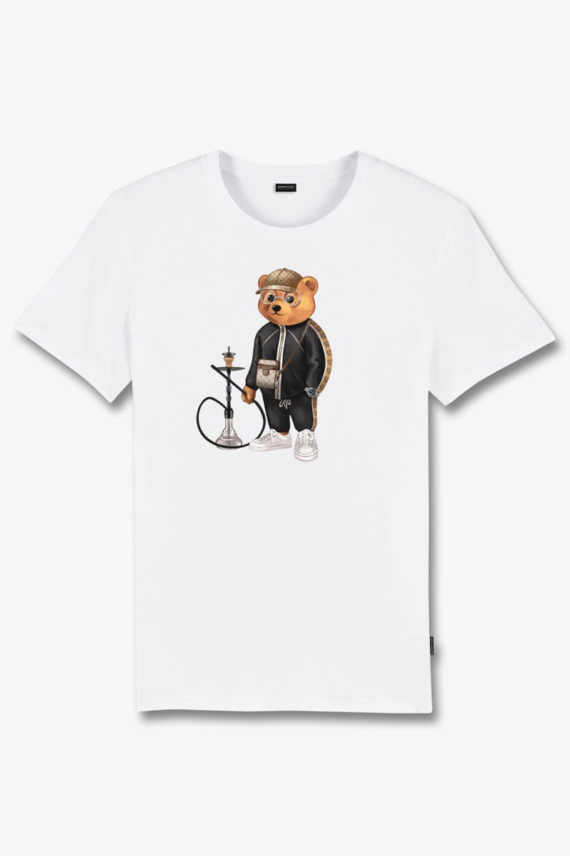 Baron Filou T-shirt T-shirt Lxxxiv Wit