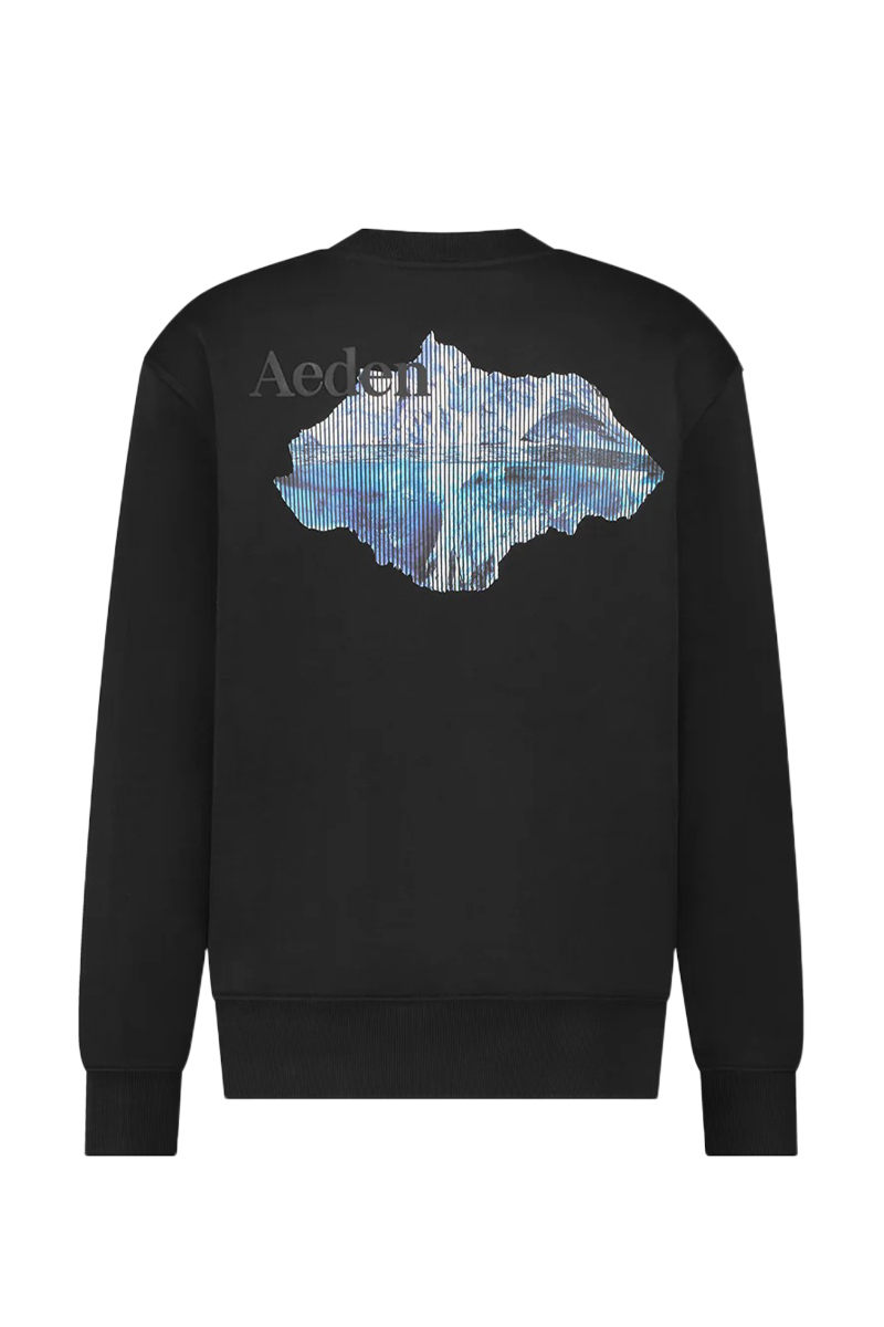 Aeden Sweater Aquilo Zwart