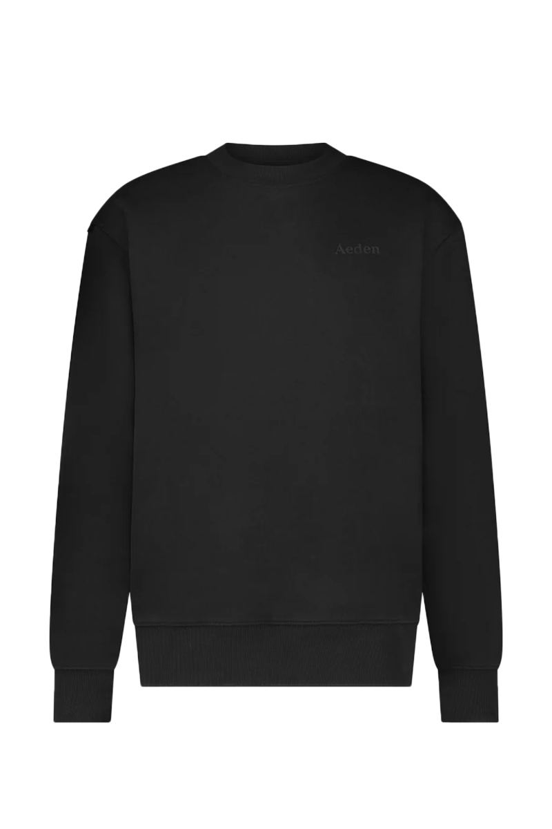 Aeden Sweater Aquilo Zwart