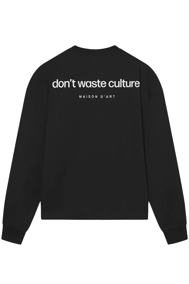 Don't Waste Culture T-shirt Anderson Zwart