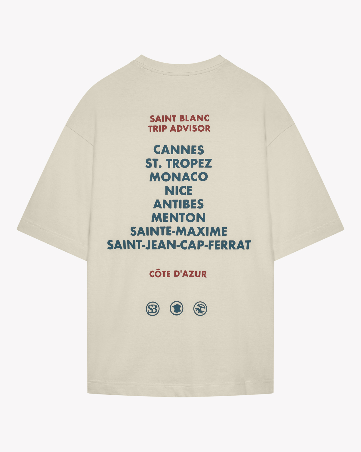 Saint Blanc T-shirt Trip Advisor Off White