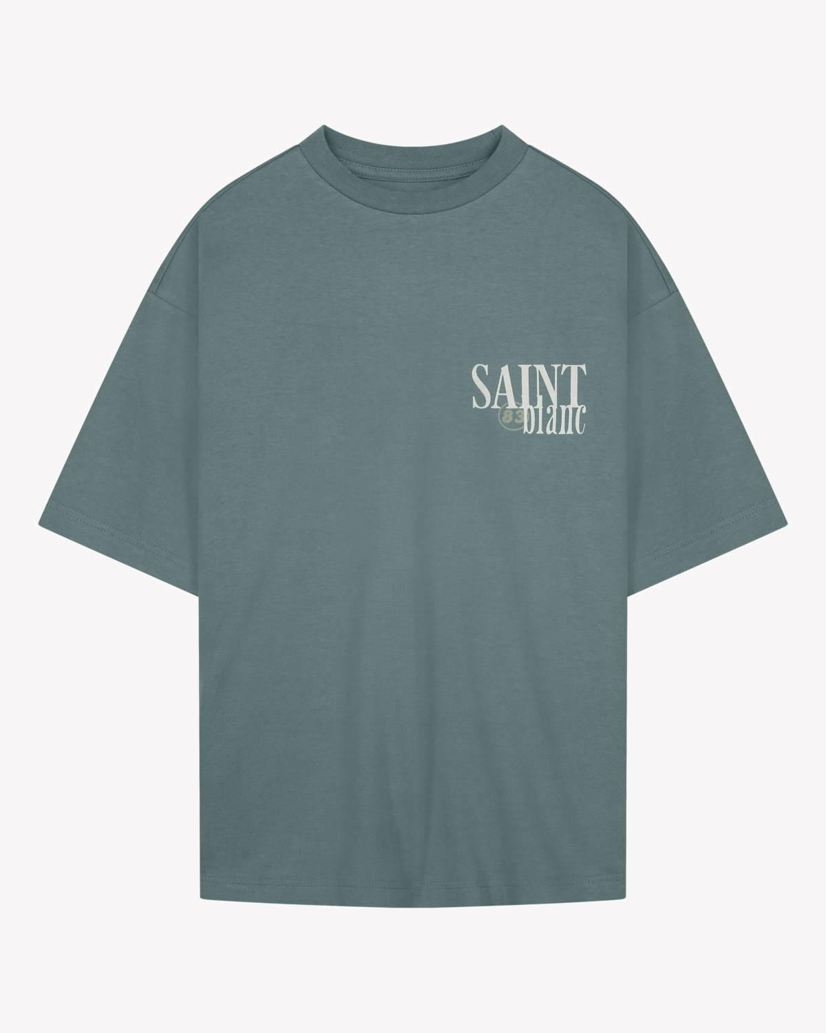 Saint Blanc T-shirt Canton 83 Grijs