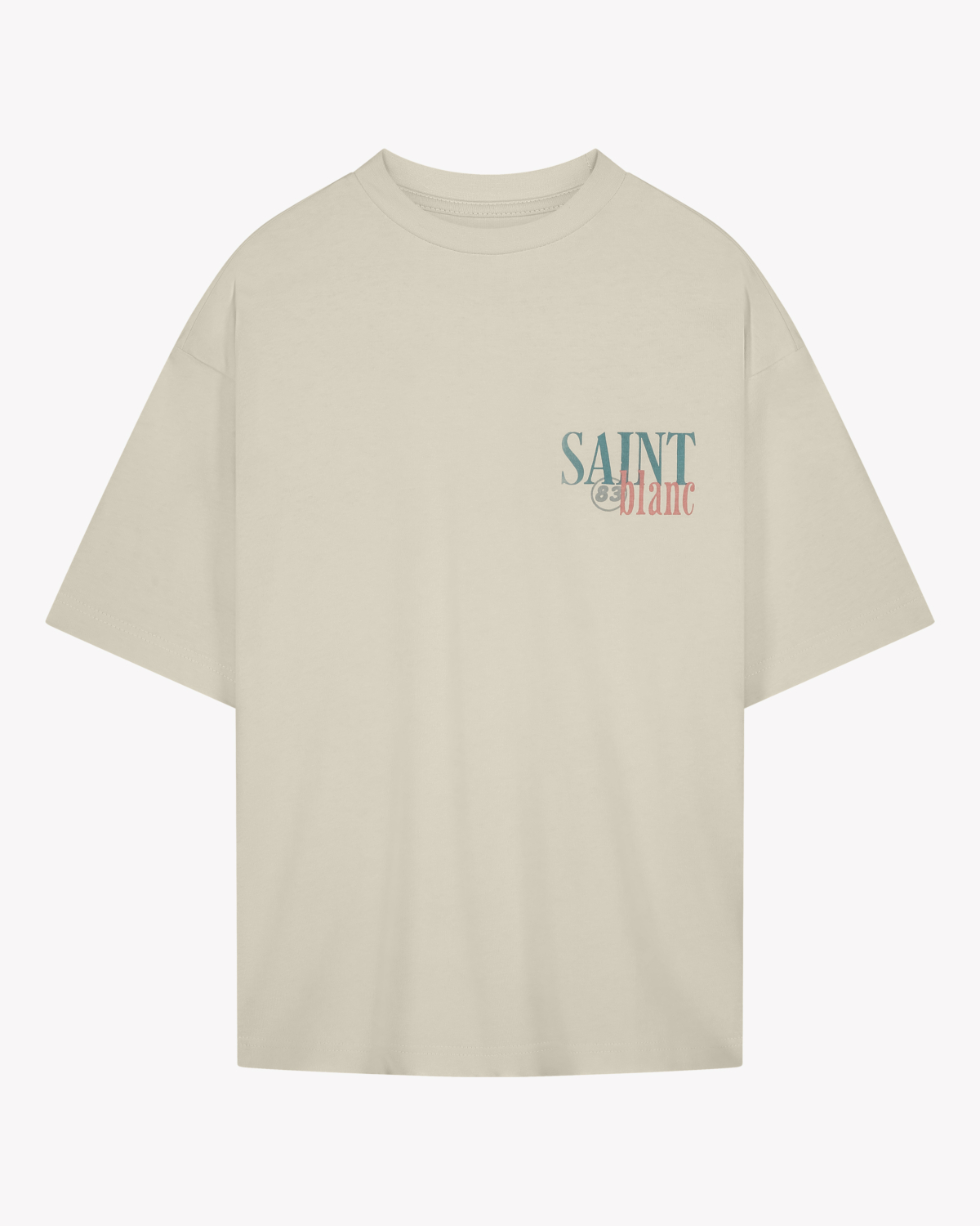 Saint Blanc T-shirt Canton 83 Off White