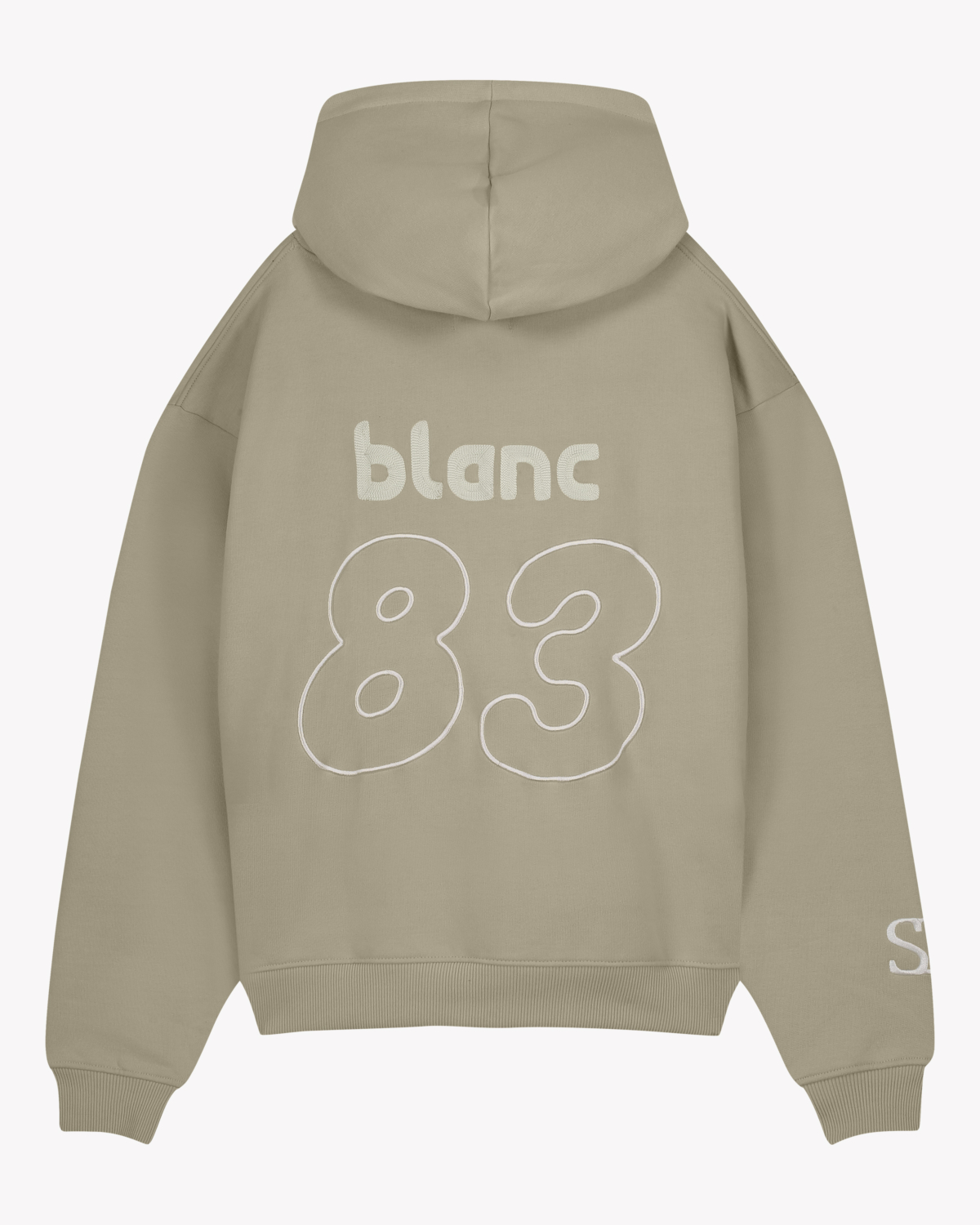 Saint Blanc Sweater Eighty-three Hoodie Grijs