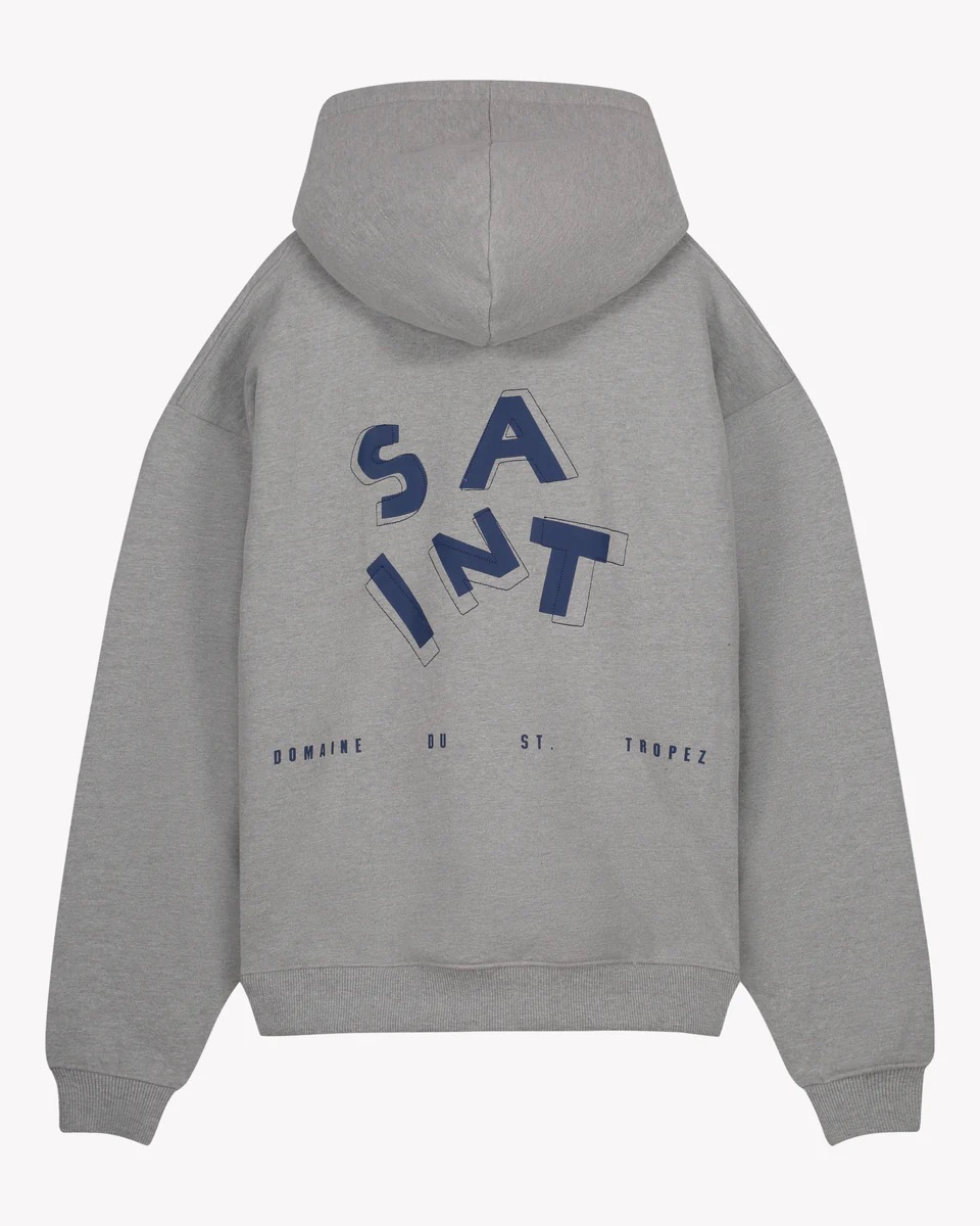 Saint Blanc Sweater Domaine Hoodie L-grijs