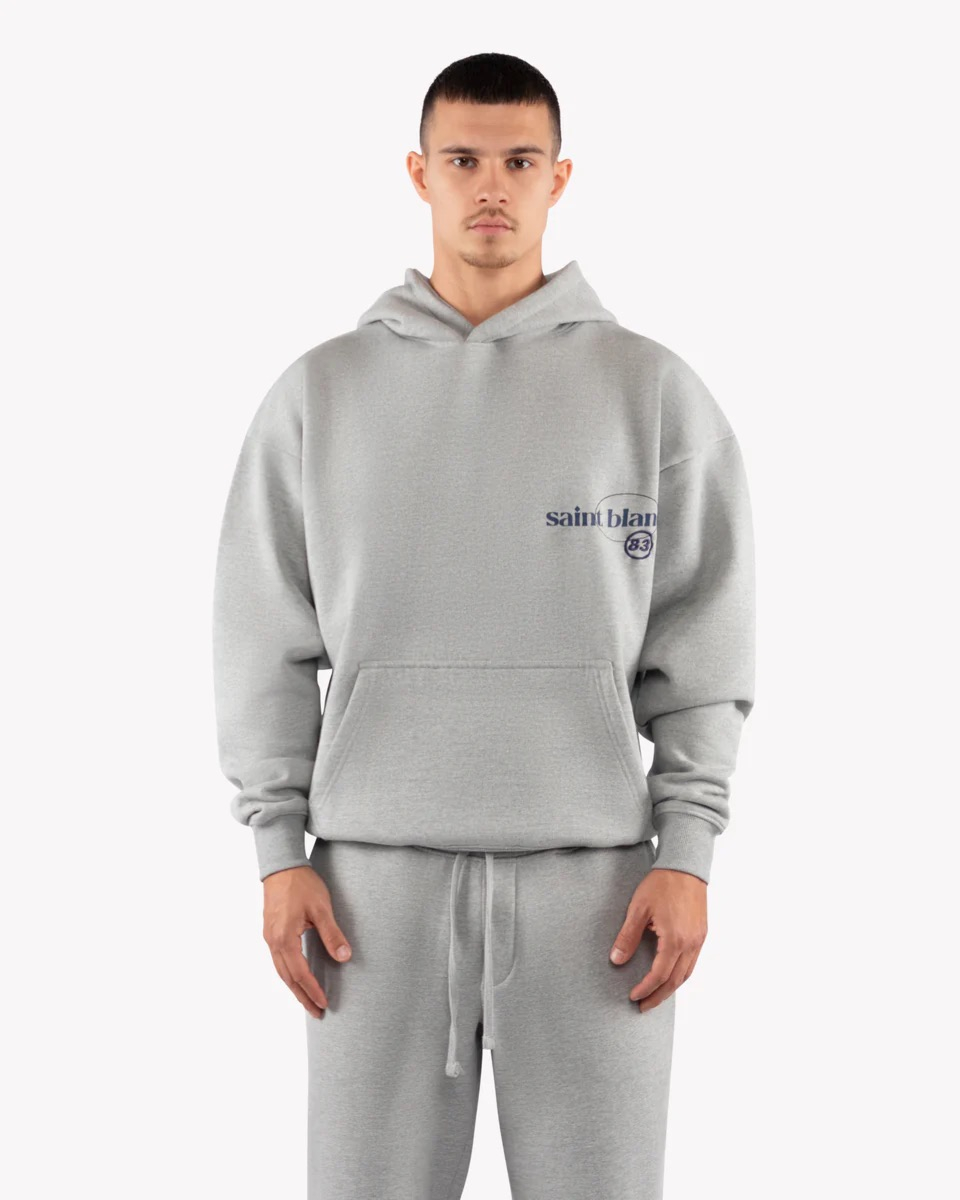 Saint Blanc Sweater Domaine Hoodie L-grijs