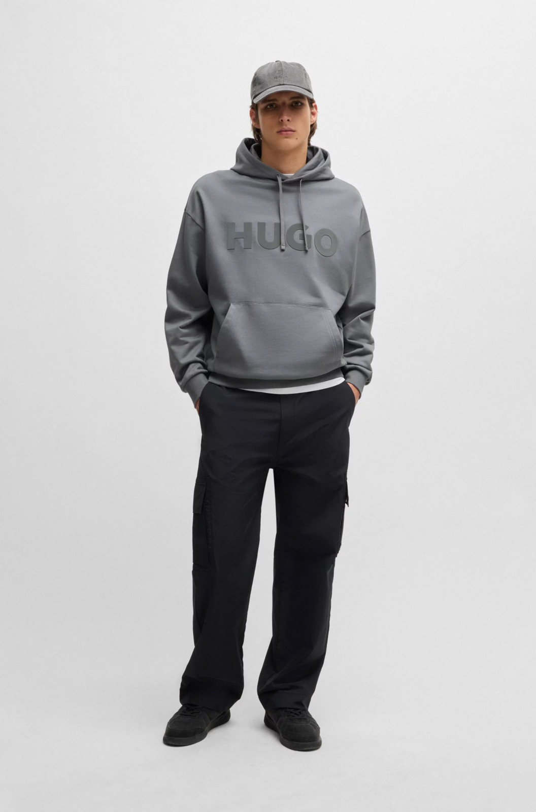 Hugo Boss Sweater Ditchle Grijs