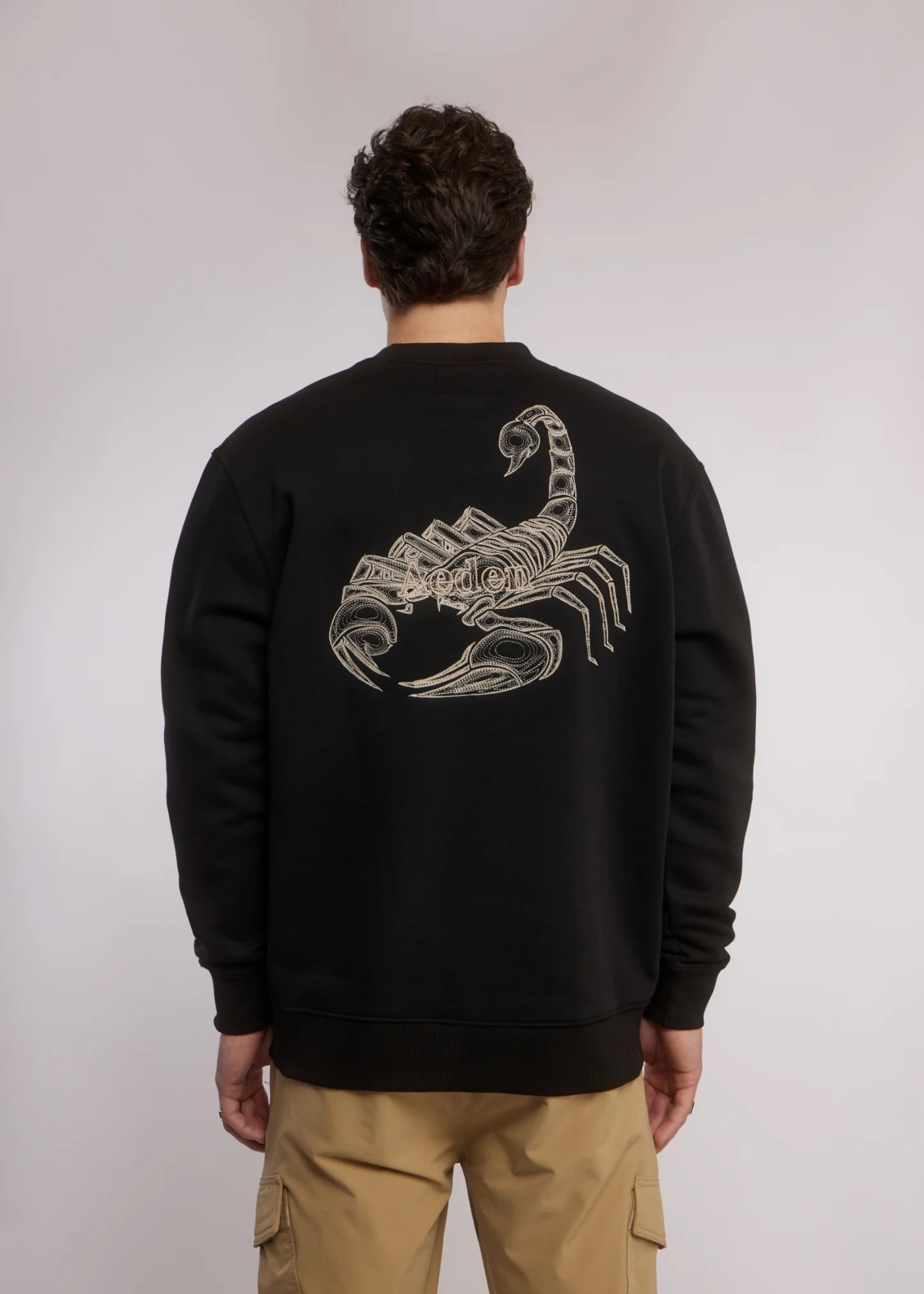 Aeden Sweater Scorpion Zwart