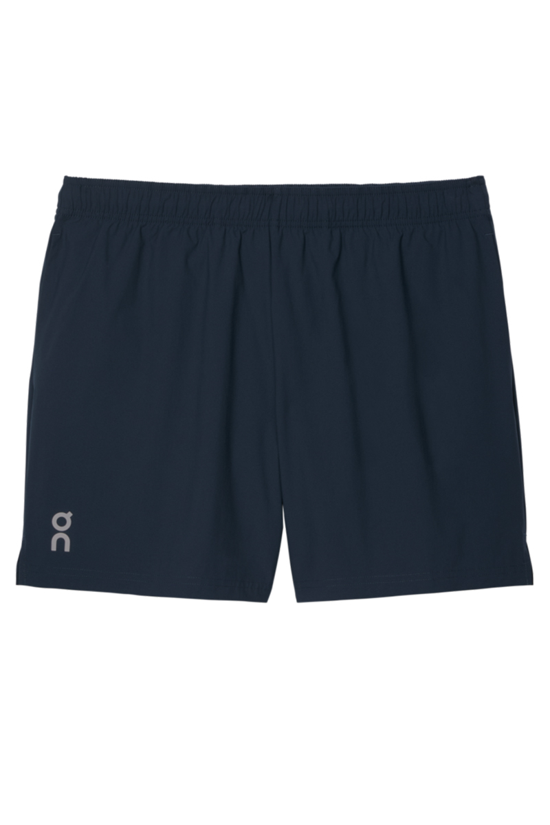 On Running Short 5 Inch Core Shorts D-blauw