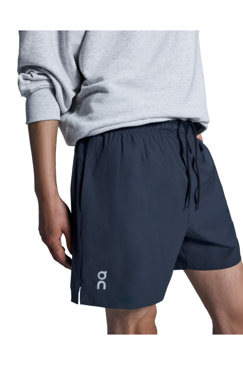 On Running Short 5 Inch Core Shorts D-blauw